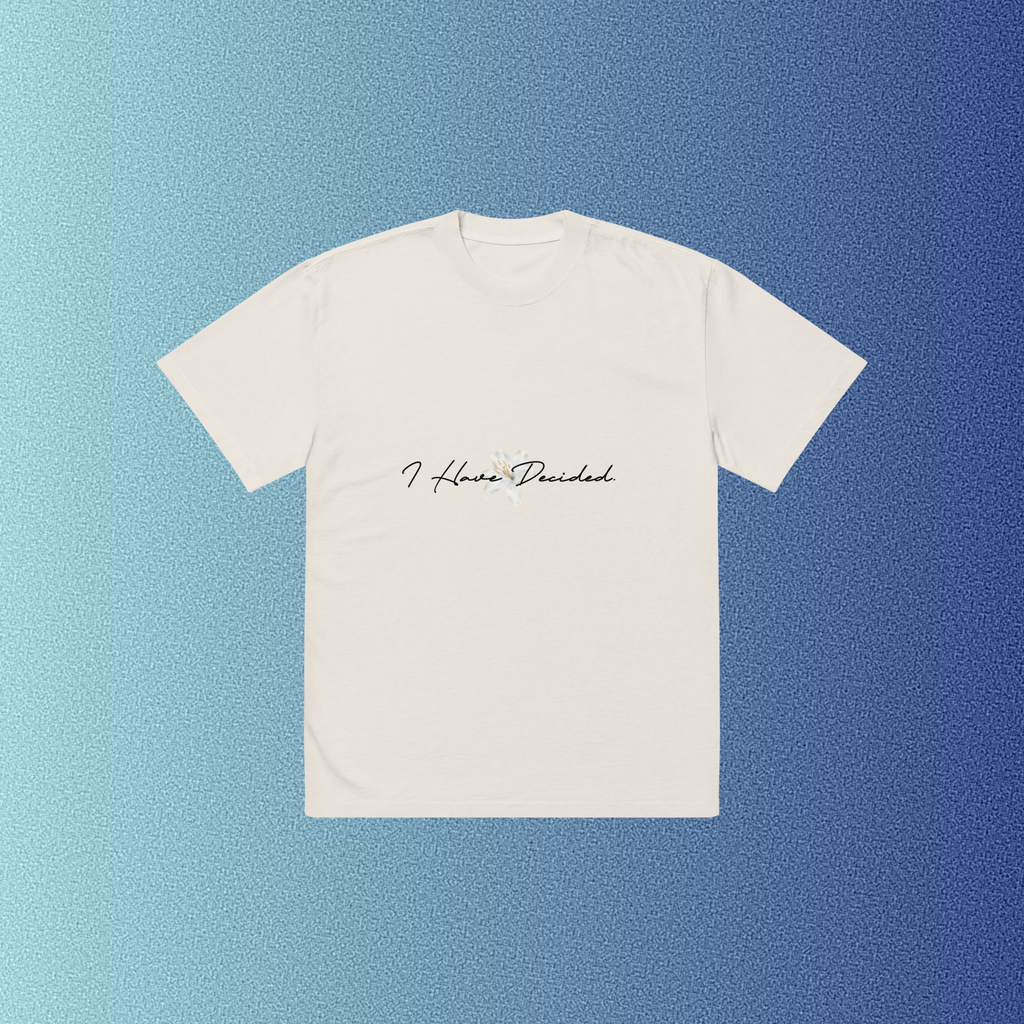 OVERSIZED DECIDED TEE