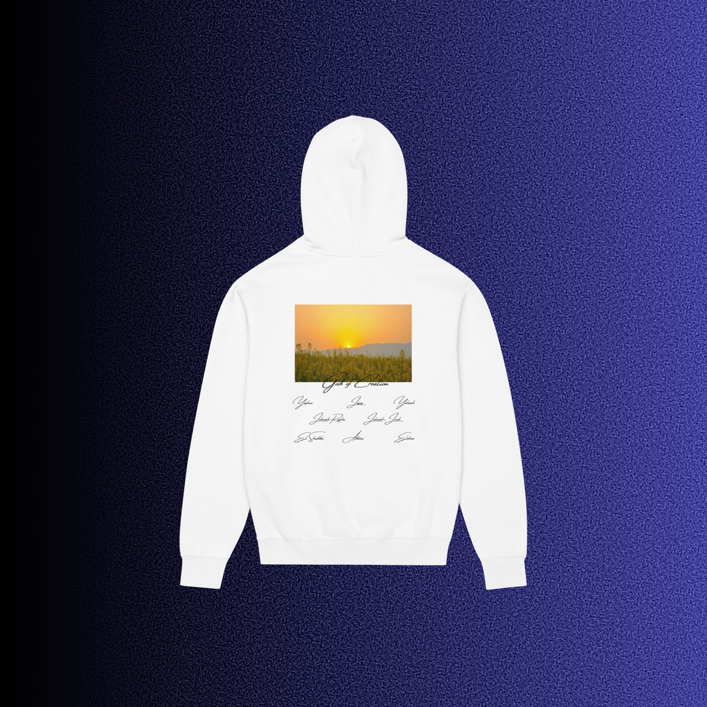 GOD OF CREATION BOX HOODIE