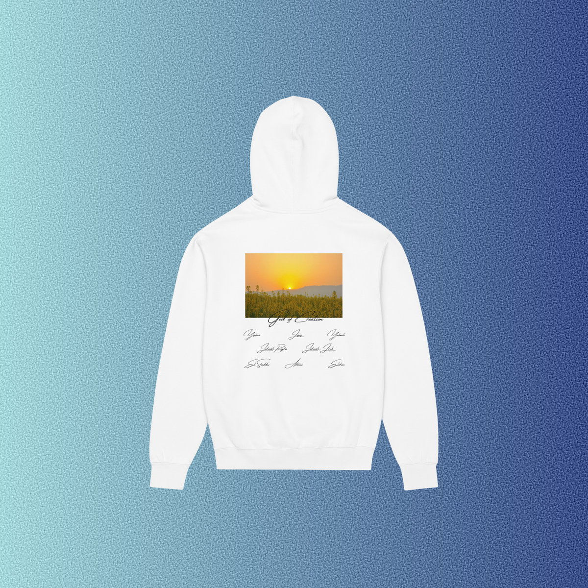 GOD OF CREATION BOX HOODIE